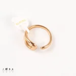 انگشتر زنانه مینیمال ژوپینگ - تصویر 2