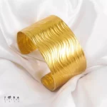 بنگل مینیمال طلایی طرح کهن ژوپینگ