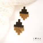 گوشواره میخی مدل سنتی ژوپینگ - تصویر 2