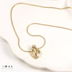 گردنبند لاکی طلایی ژوپینگ - تصویر 2
