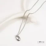 گردنبند نقره ای مدال سربی ژوپینگ